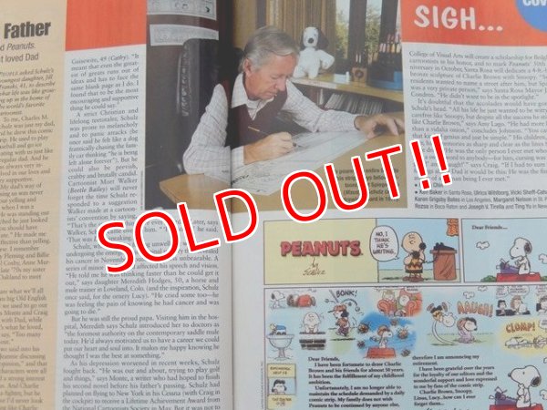 画像9: ct-160901-06 People Magazine / February 28,2000 PEANUTS