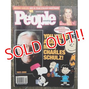 画像: ct-160901-06 People Magazine / February 28,2000 PEANUTS