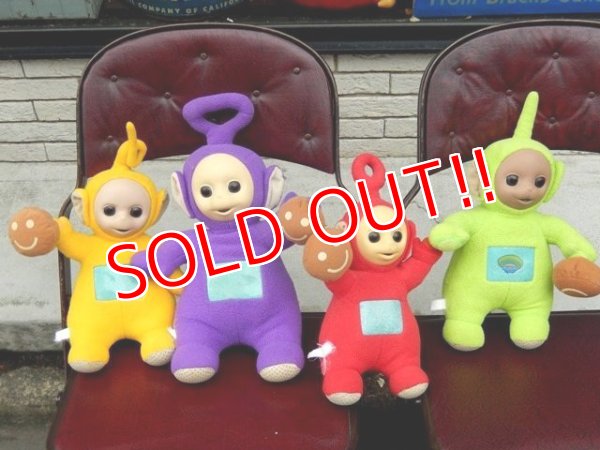 画像1: ct-160915-01 Teletubies / TOMY 90's Talking Plush Doll Set