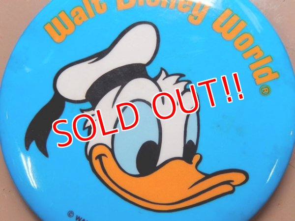画像2: ct-160901-22 Walt Disney World / 70's Donald Duck Pinback