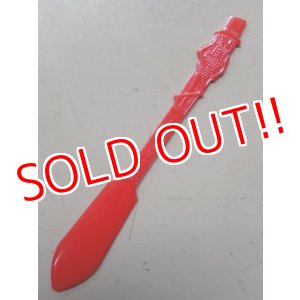 画像: ct-160901-34 Planters / Mr.Peanut 60's Plastic Butter Knife (Red)