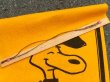 画像6: ct-160901-38 PEANUTS / 60's Banner "Snoopy" Yellow