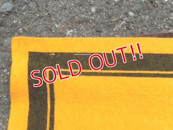 画像5: ct-160901-38 PEANUTS / 60's Banner "Snoopy" Yellow