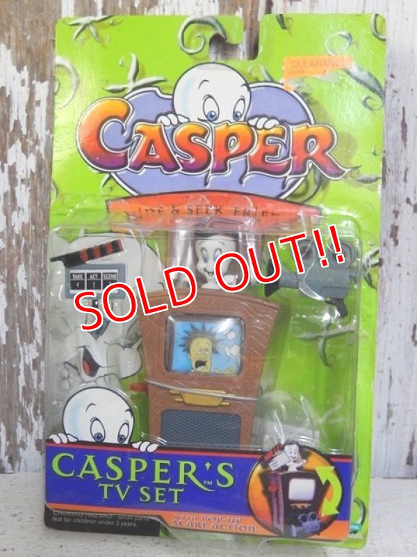 画像1: ct-161003-07 Casper / Casper 90's Hide & Seek Friends "Casper's TV Set"