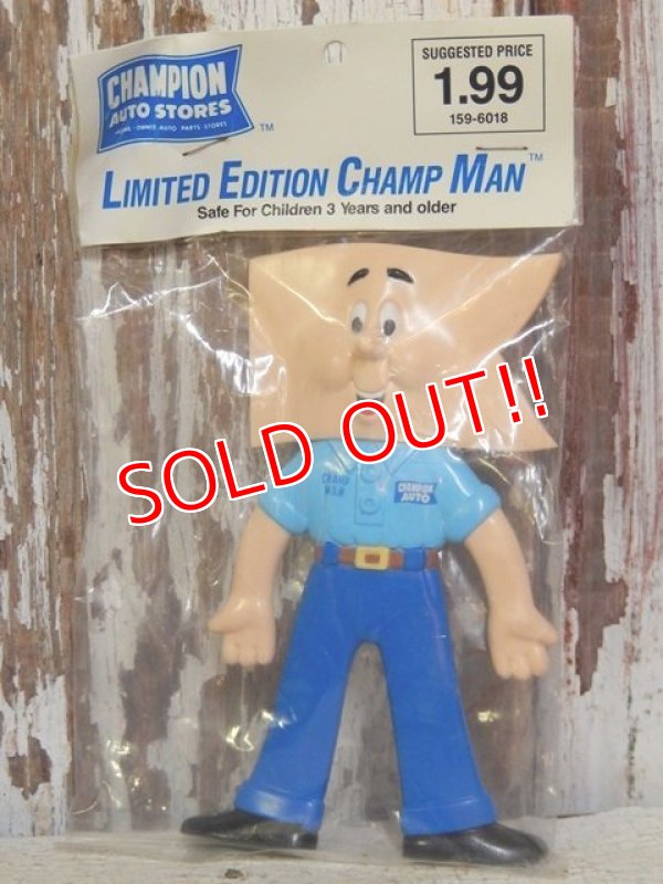 画像1: ct-161010-14 CHAMPION / Champman 90's Bendable Figure (Mint)