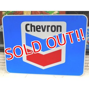 画像: dp-161010-03 Chevron / Highway Metal sign