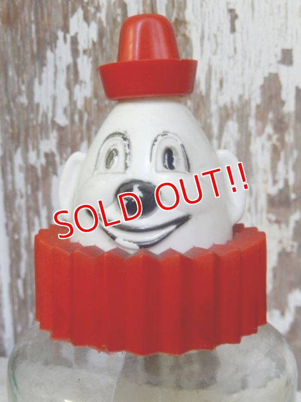 画像2: dp-161015-07 Bosco / Hazel Atlas 60's Clown Glass Jar