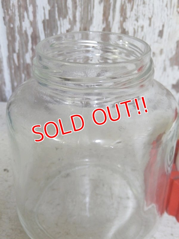 画像7: dp-161015-07 Bosco / Hazel Atlas 60's Clown Glass Jar