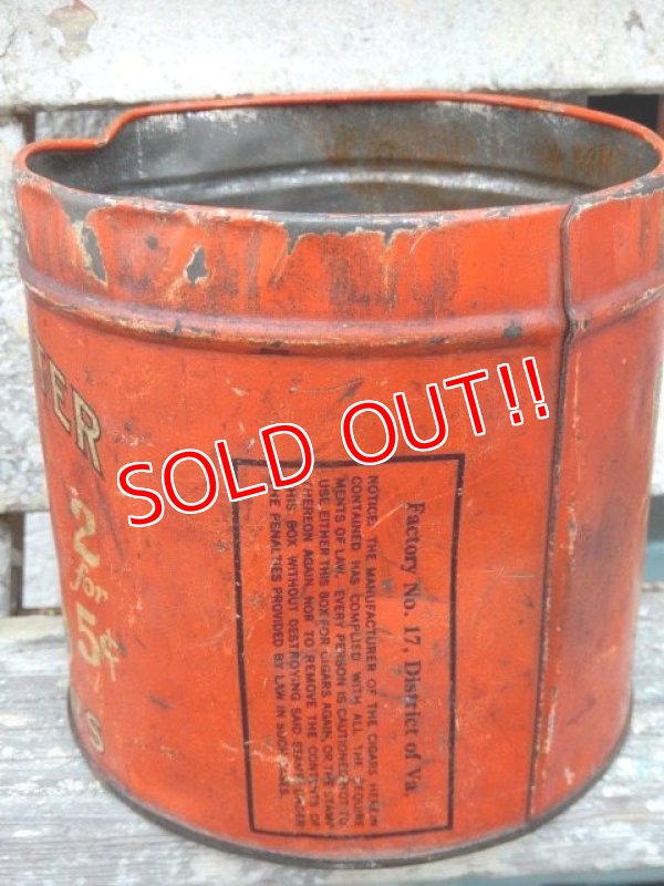 画像4: dp-161015-06 POSTMASTER SMOKERS / 40's Tin Can