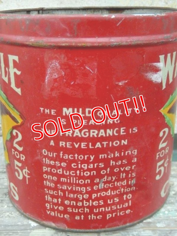 画像5: dp-161015-05 WAR EAGLE CIGARS / 40's Tin Can