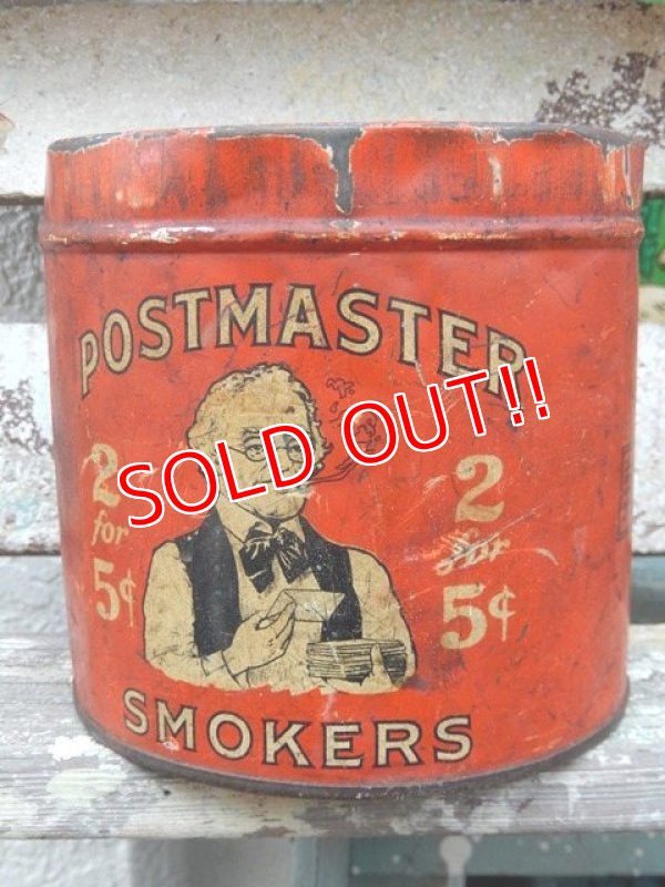 画像1: dp-161015-06 POSTMASTER SMOKERS / 40's Tin Can