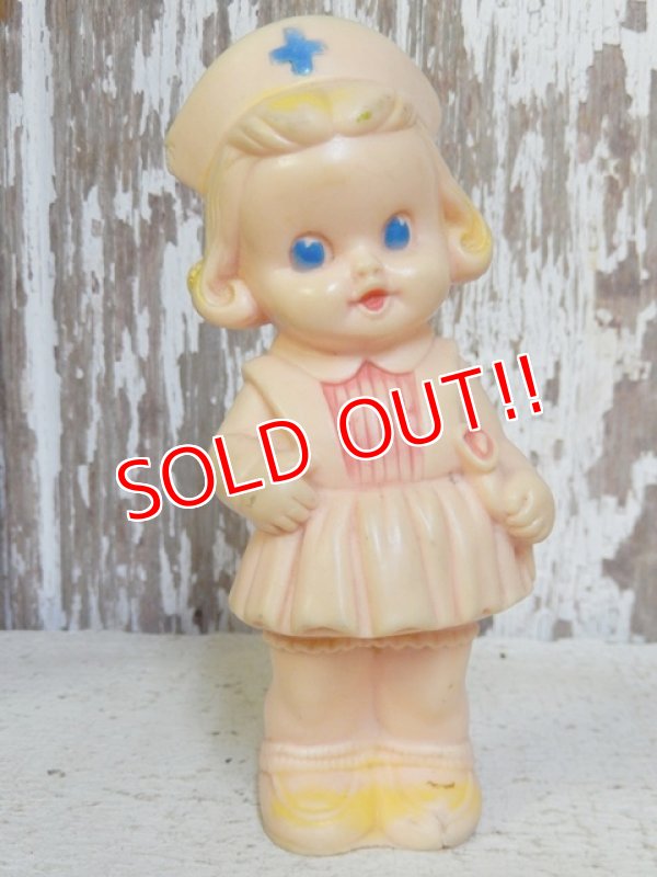 画像1: ct-161001-09 Sun Rubber / 60's Nurse Doll