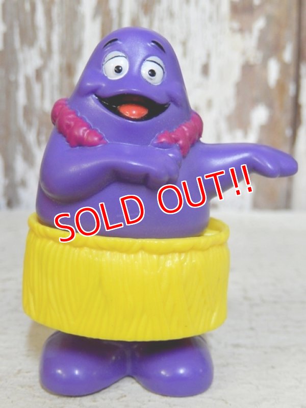 画像1: ct-161001-13 McDonald's / Grimace 1996 Meal Toy