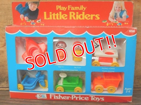 画像1: ct-161001-21 Fisher-Price / 1974 Play Family Little Riders Box