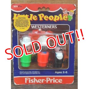 画像: fp-161001-20 Fisher-Price / 80's Little People "Westerners"