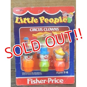 画像: fp-161001-19 Fisher-Price / 80's Little People "Circus Clowns"