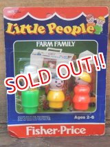 画像: fp-161001-18 Fisher-Price / 80's Little People "Farm Family"