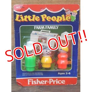 画像: fp-161001-18 Fisher-Price / 80's Little People "Farm Family"