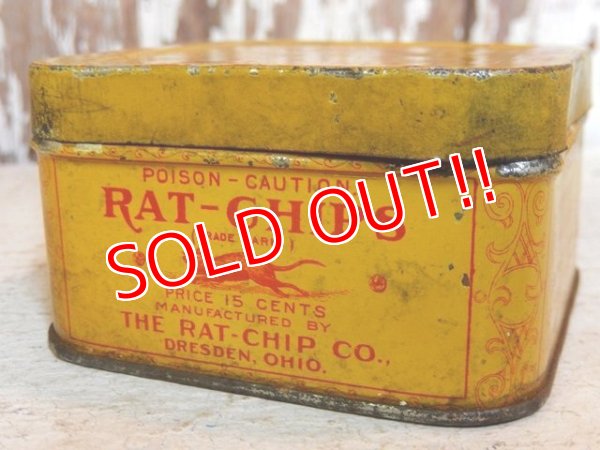 画像5: dp-160823-08 RAT CHIPS / Vintage Tin Can