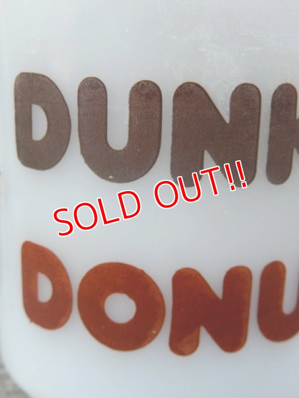 画像2: dp-161101-08 DUNKIN' DONUTS / Glasbake 60's Mug 【JUNK】