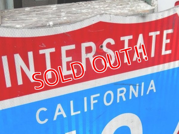 画像2: dp-161101-03 INTERSTATE Sign "California 10"