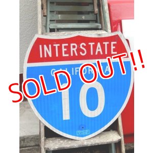 画像: dp-161101-03 INTERSTATE Sign "California 10"