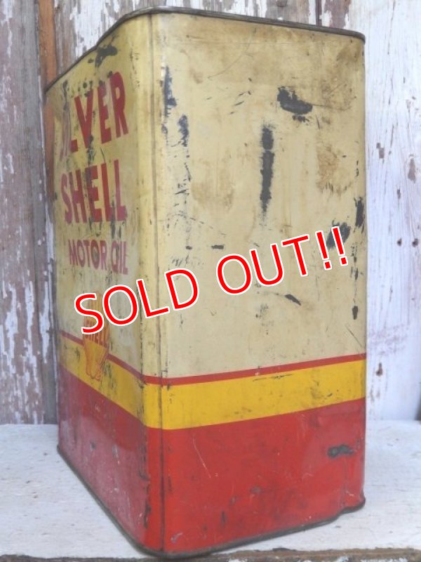 画像4: dp-161101-09 SHELL / 50's Two Gallons Motor Oil Can
