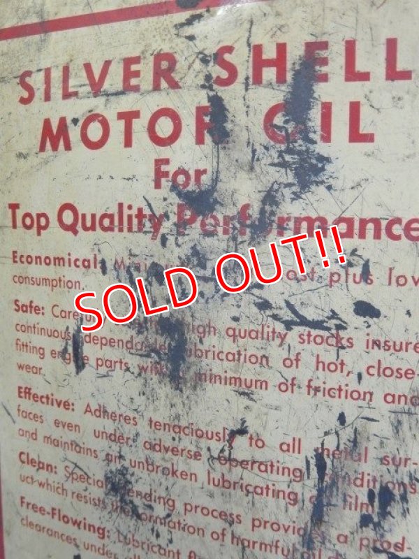 画像8: dp-161101-09 SHELL / 50's Two Gallons Motor Oil Can
