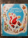 画像1: bk-160706-07 Walt Disney's SANTA'S TOY SHOP / 50's Picture Book