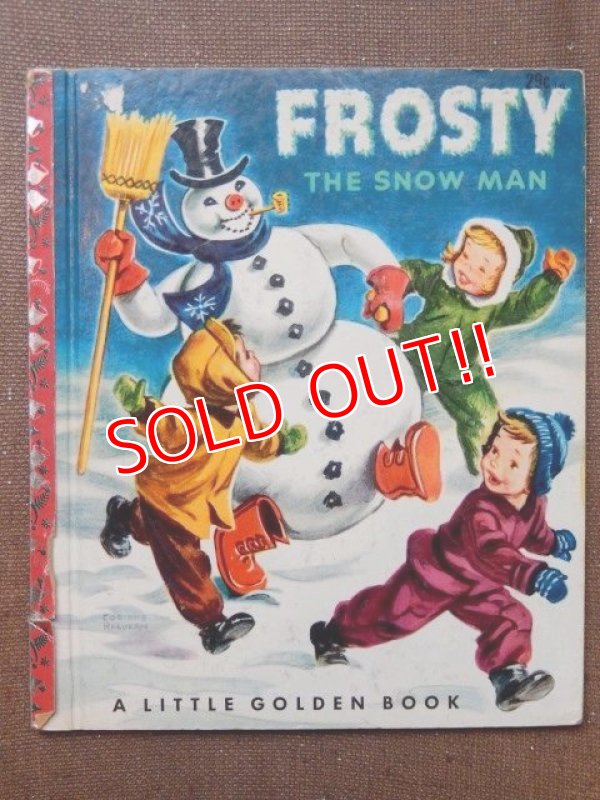 画像1: ct-150401-09 FROSTY THE SNOWMAN / 50's Picture Book