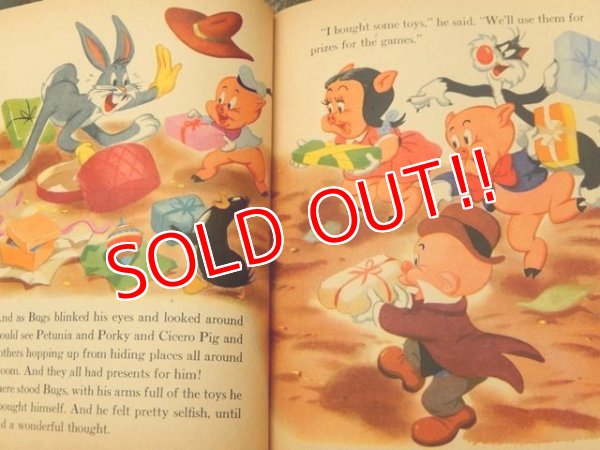 画像4: bk-160706-07 Bugs Bunny Birthday / 50's Picture Book