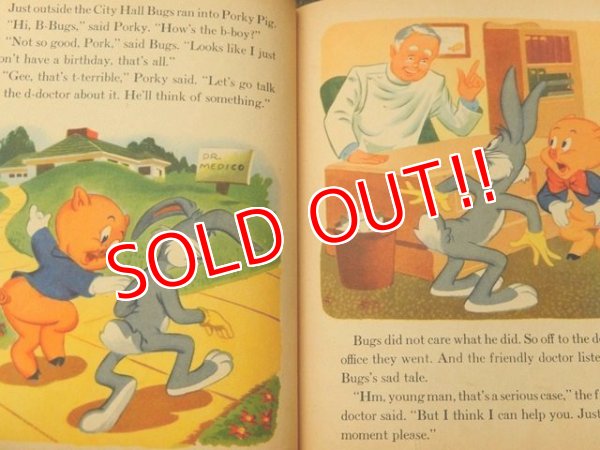 画像3: bk-160706-07 Bugs Bunny Birthday / 50's Picture Book