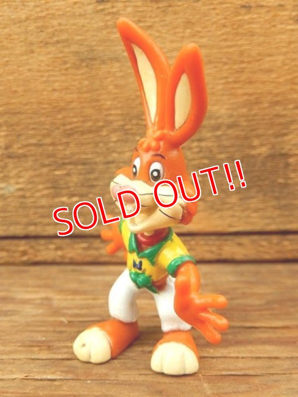 画像2: ct-161003-42 Nestlé / Quik Bunny 90's Mini PVC Figure (B)