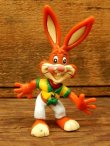 画像1: ct-161003-42 Nestlé / Quik Bunny 90's Mini PVC Figure (B)