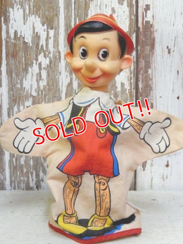 画像1: ct-161110-04 Pinocchio / Gund 50's Hand puppet