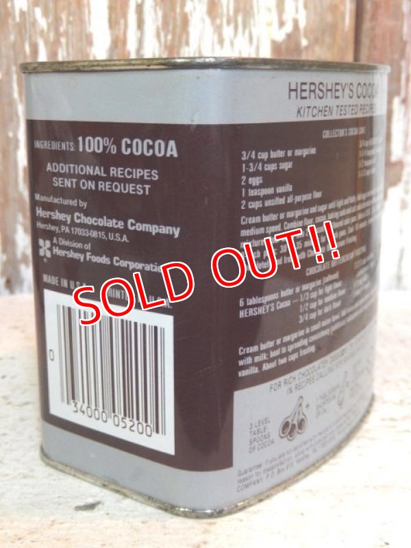 画像3: dp-161110-01 HERSHEY'S / Cocoa Tin Can