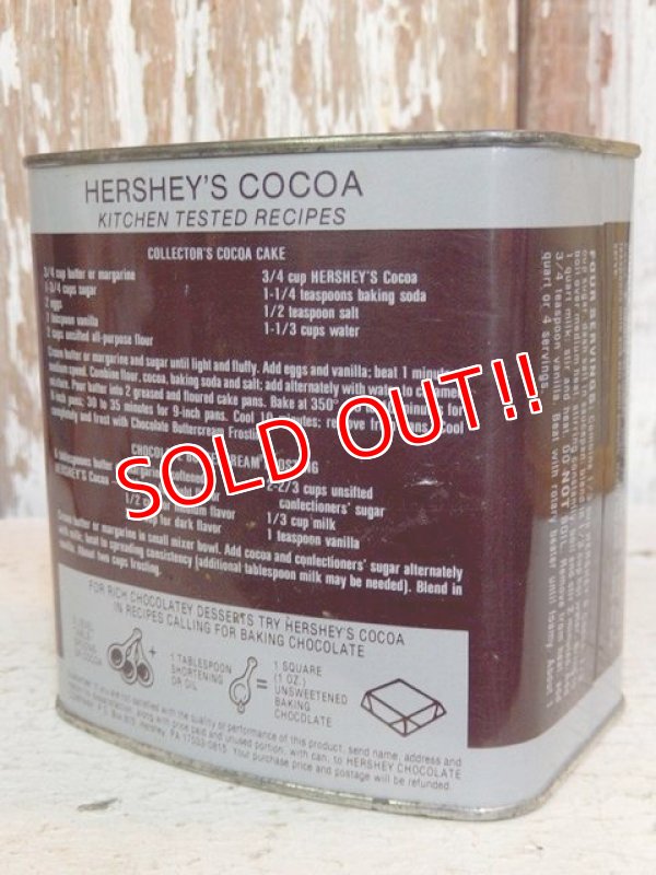 画像4: dp-161110-01 HERSHEY'S / Cocoa Tin Can