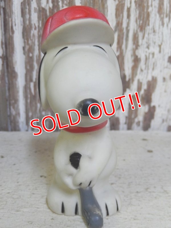 画像3: ct-161110-11 Snoopy / 70's-80's Vinyl Squeak Toy "Golf"