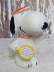 画像1: ct-161110-10 Snoopy / 70's-80's Vinyl Squeak Toy "Tennis"