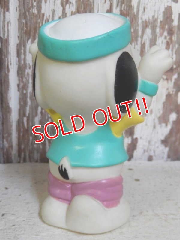 画像4: ct-161110-12 Snoopy / 80's Vinyl Squeak Toy "Aerobics"