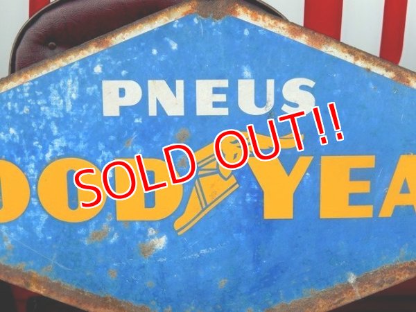 画像2: dp-161118-07 Goodyear / 60's〜Metal Sign