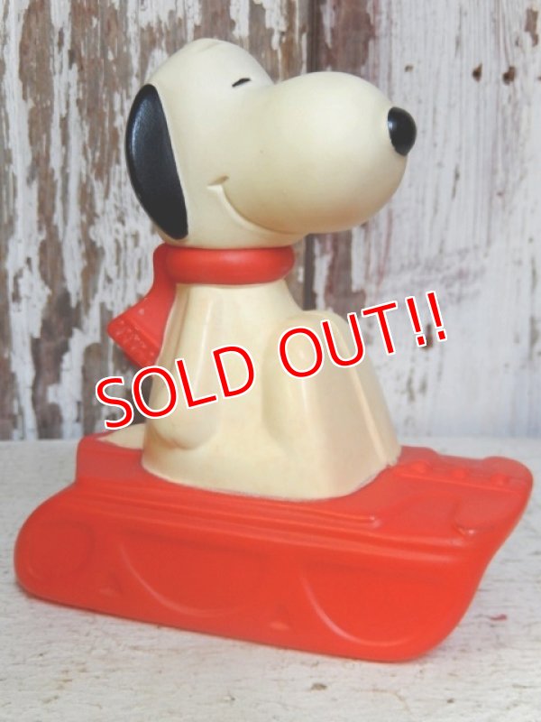 画像2: ct-161120-08 Snoopy / 70's AVON Snow Flyer Bubble Bath Bottle