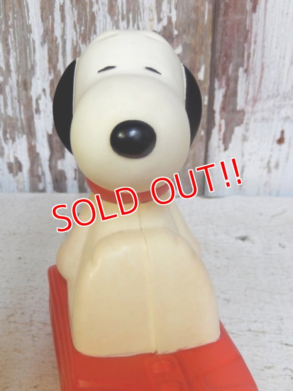 画像5: ct-161120-08 Snoopy / 70's AVON Snow Flyer Bubble Bath Bottle