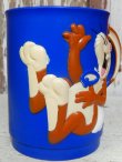 画像3: ct-140520-01 Nestlé / Quik Bunny 80's Plastic Mug (Blue)