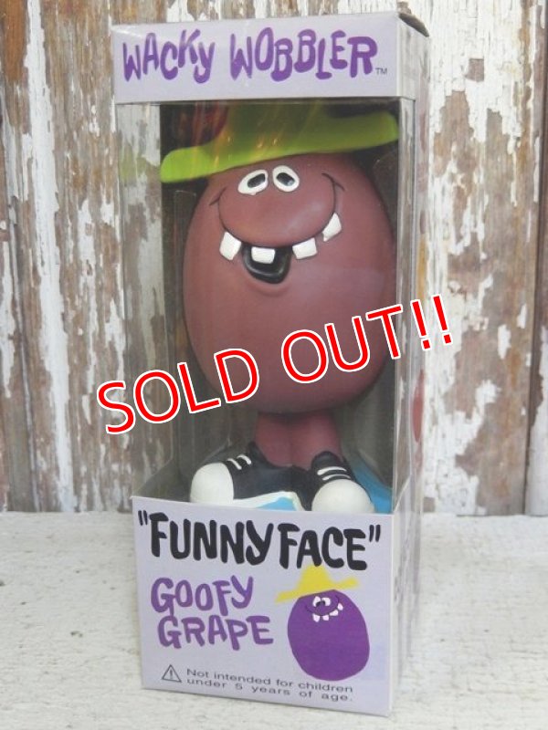 画像1: ct-161201-01 Funko Wacky Wobbler / Pillsbury Funny Face "Goofy Grape"