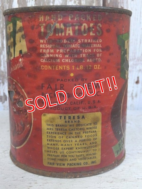 画像3: dp-161201-02 Teresa Brand / Hand Pack Tomatoes Vintage Can