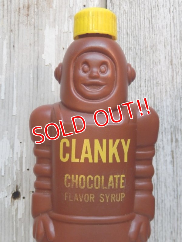 画像2: ct-161003-17 Family Foods / Clanky Chocolate 60's Syrup Bottle