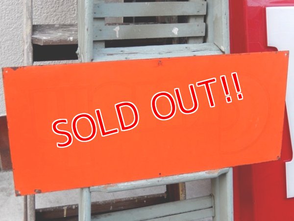 画像7: dp-161218-03 Crush / 1960's Metal Sign