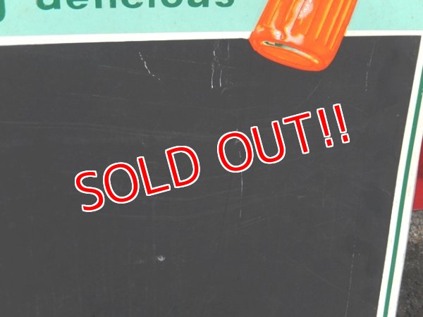 画像5: dp-161218-04 Crush / 1960's Menu Board Sign