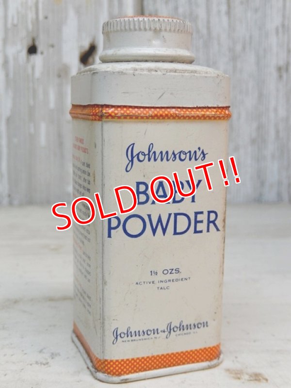 画像1: dp-161218-40 johnson's Baby Powder Can